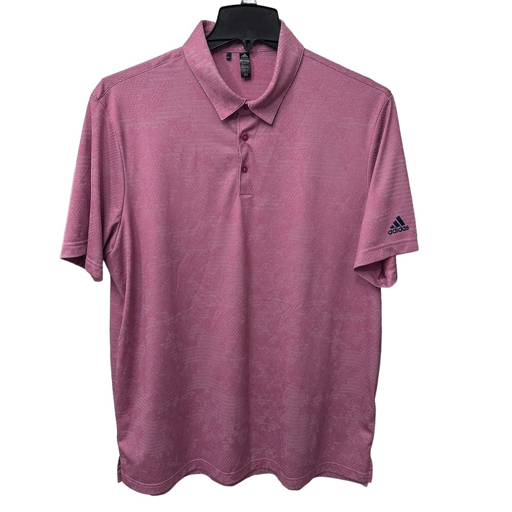 Adidas Polo Mens Size 2XL XXL Pink Mauve  Golf  Tennis Pickleball‎